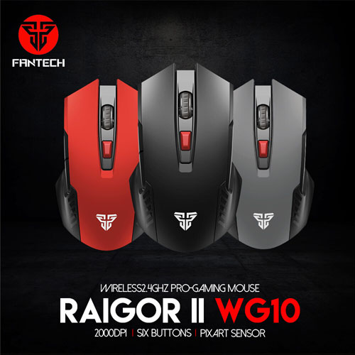 FANTECH RAIGOR II WG10 WIRELESS GAMING MOUSE2