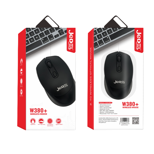 JEDEL W380+ RECHARGEABLE WIRELESS MOUSE2